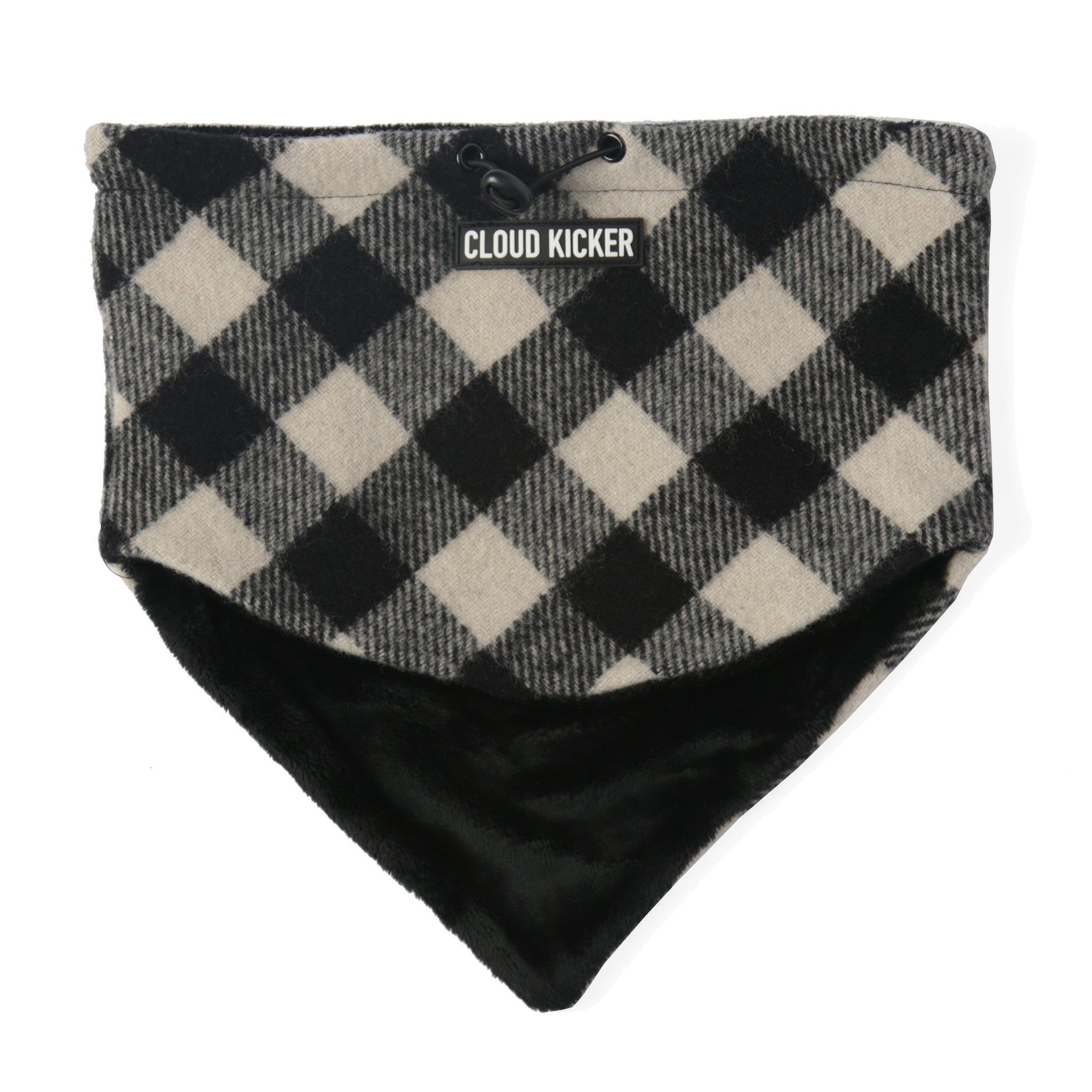 Winter Neck Warmer (White/Black)