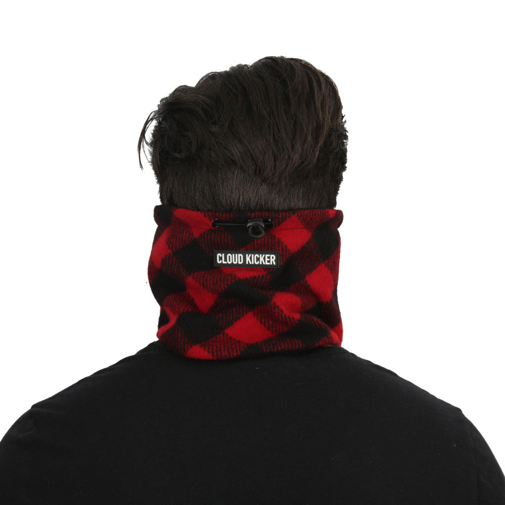 Winter Neck Warmer (Red/Black)